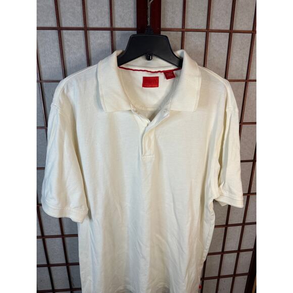 Men’s cream size, large IZOD collared shirt. Excellent condition. - Picture 5 of 7